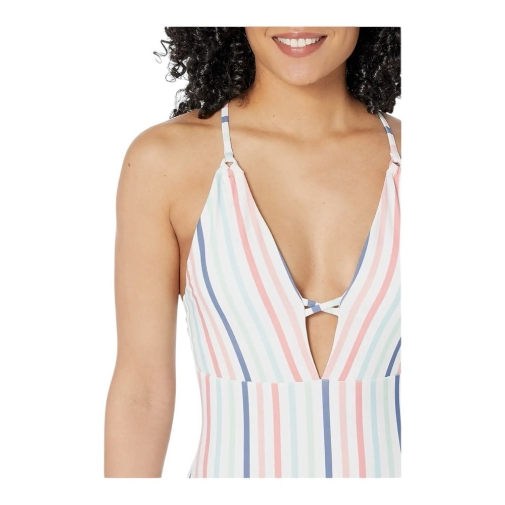 Southern Tide Patio Party Stripe One-Piece Swimsuit NWT - Picture 3 of 7